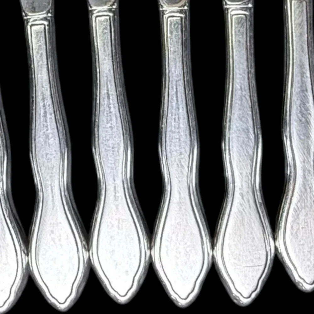 1881 Rogers Stainless Oneida Ltd TWILIGHT 16 Dinner Knives Flatware‎